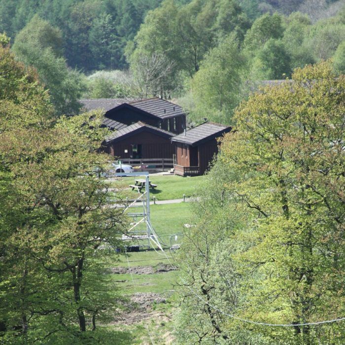 Whithaugh Park adventure centre in the Scottish Borders